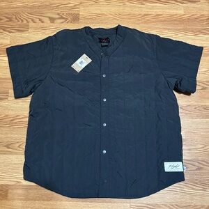 NIKE AIR JORDAN FLIGHT HERITAGE BASEBALL TOP [FN4601-045] BARONS NYLON SZ XXL T